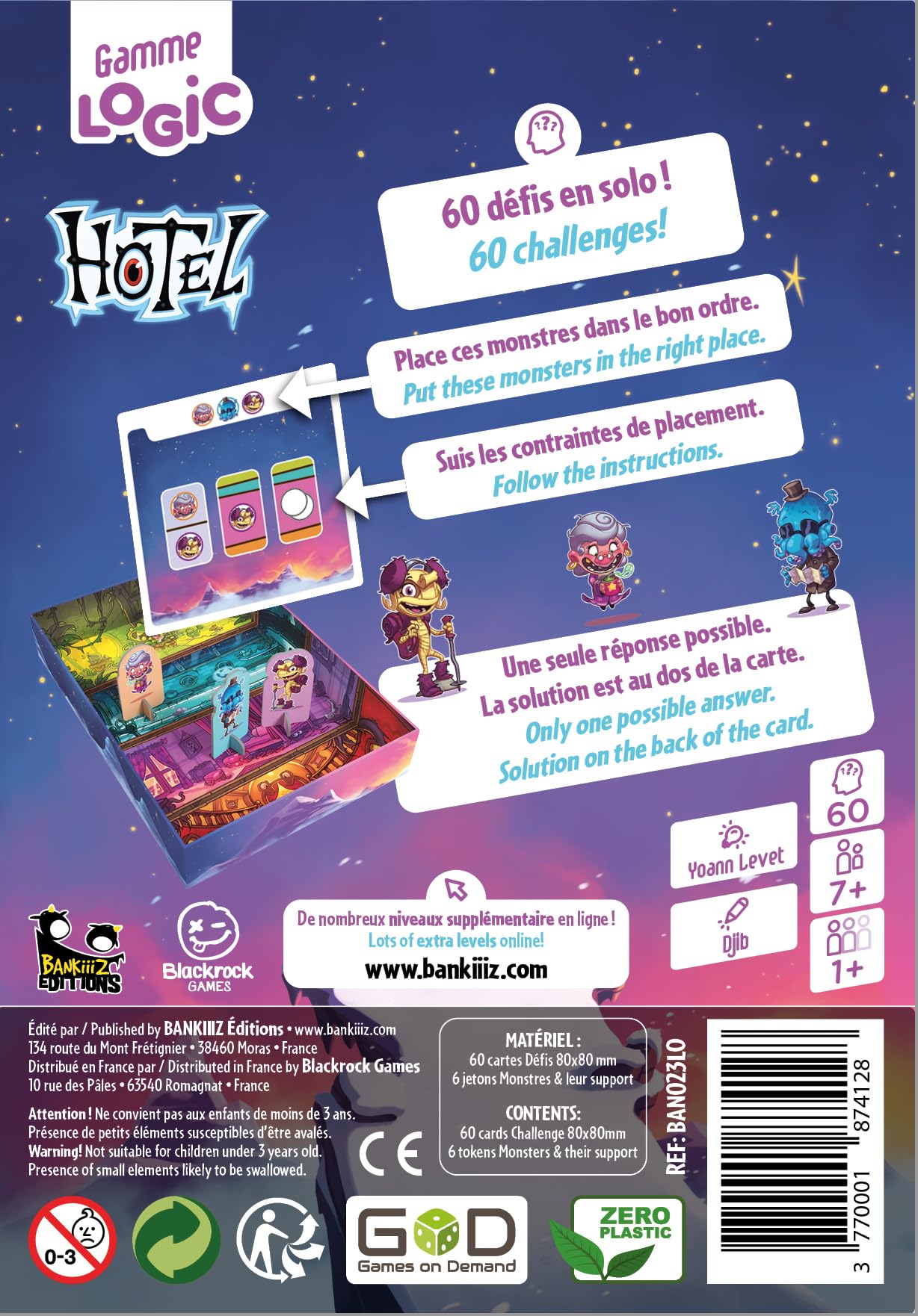 Bankiiiz Editions Gamme Logic : Candies Pas Cher
