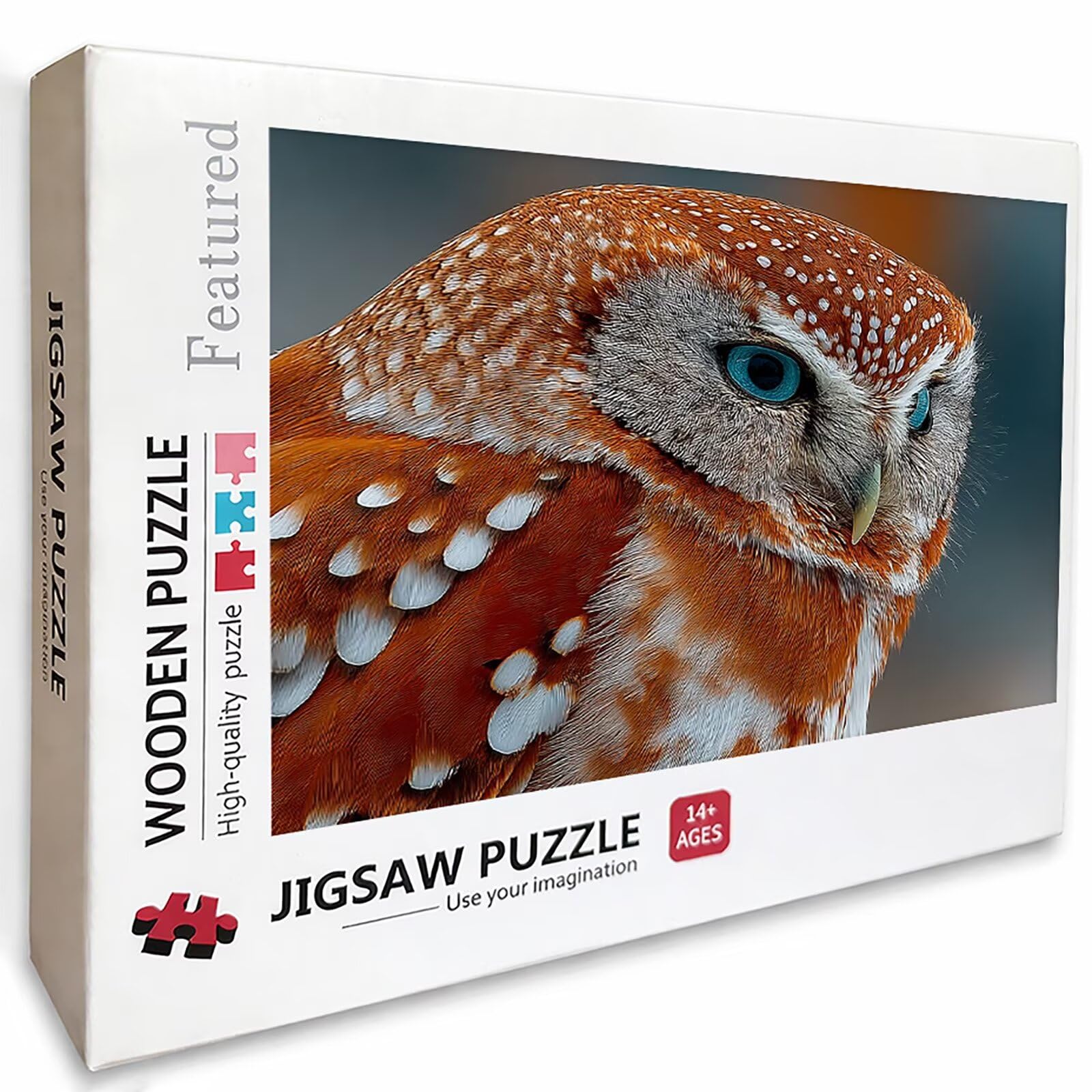 Animal Puzzle 5000 elementów dla dorosłych, drewniane puzzle 156 x 105 cm, gra edukacyjna dla dorosłych z wykwintnym pudełkiem do pakowania, kolekcja relaksująca gra, prezent dla dziewczyny, dekoracja
