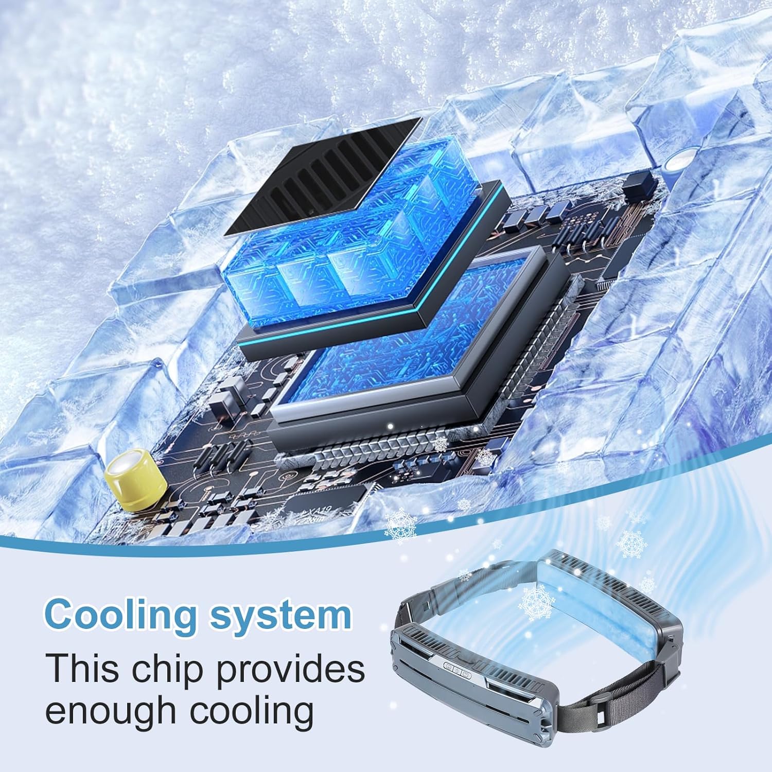 Waist Fan, Belt Fan, Portable Cooling Fan With Charging Function 15H Working Time, Strong Wind Power for Full Body Cooling fan, 3 Speeds, Shirt Fan for Jobsite, Farming, Fishing, Sports and Travelling