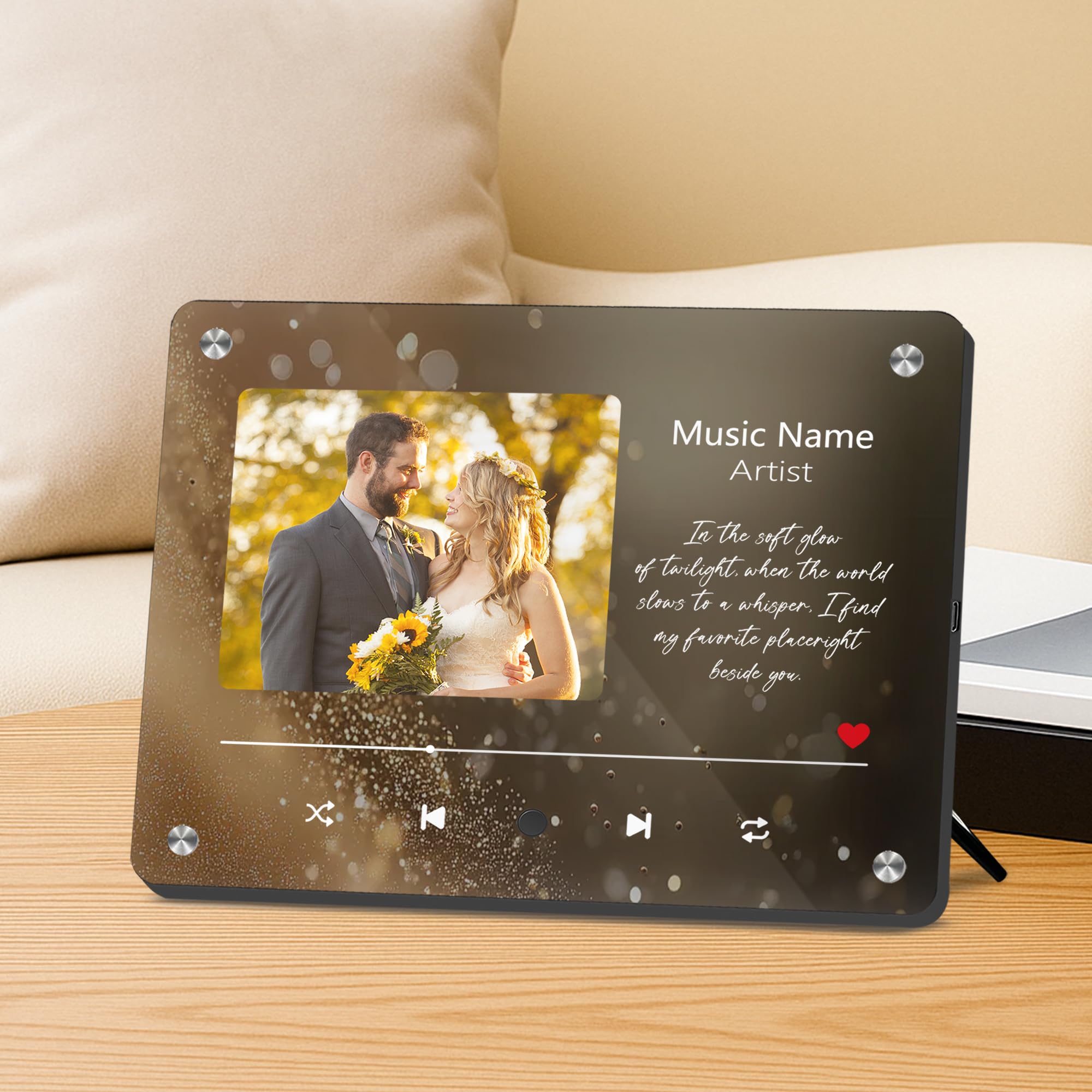 Plaque Spotify personnalisée pour fixer vos souvenirs en chanson