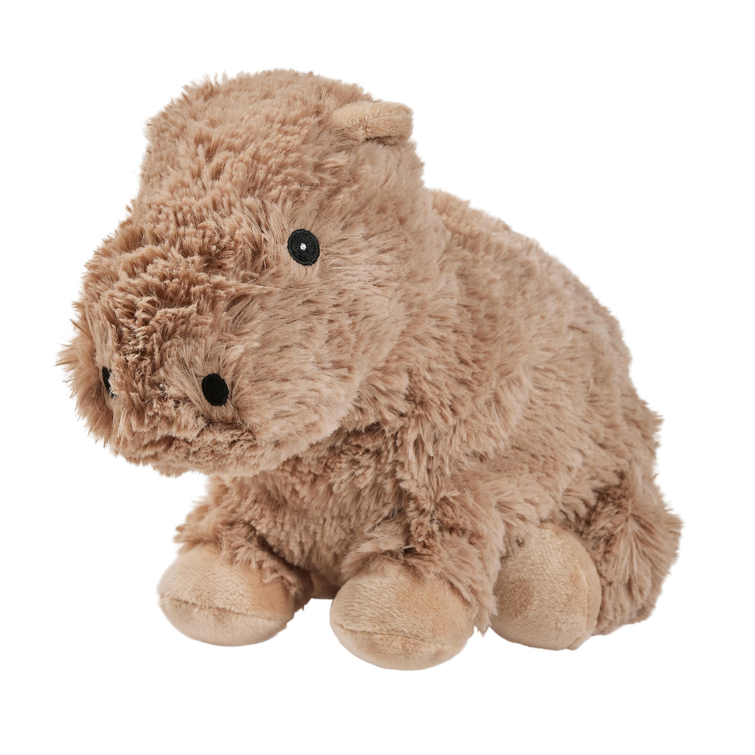 Warmies Plüsch-Teddy Capybara, mikrowellengeeignet, mit französischem Lavendelduft, heiß oder kalt für kühle Entspannung und warme Linderung