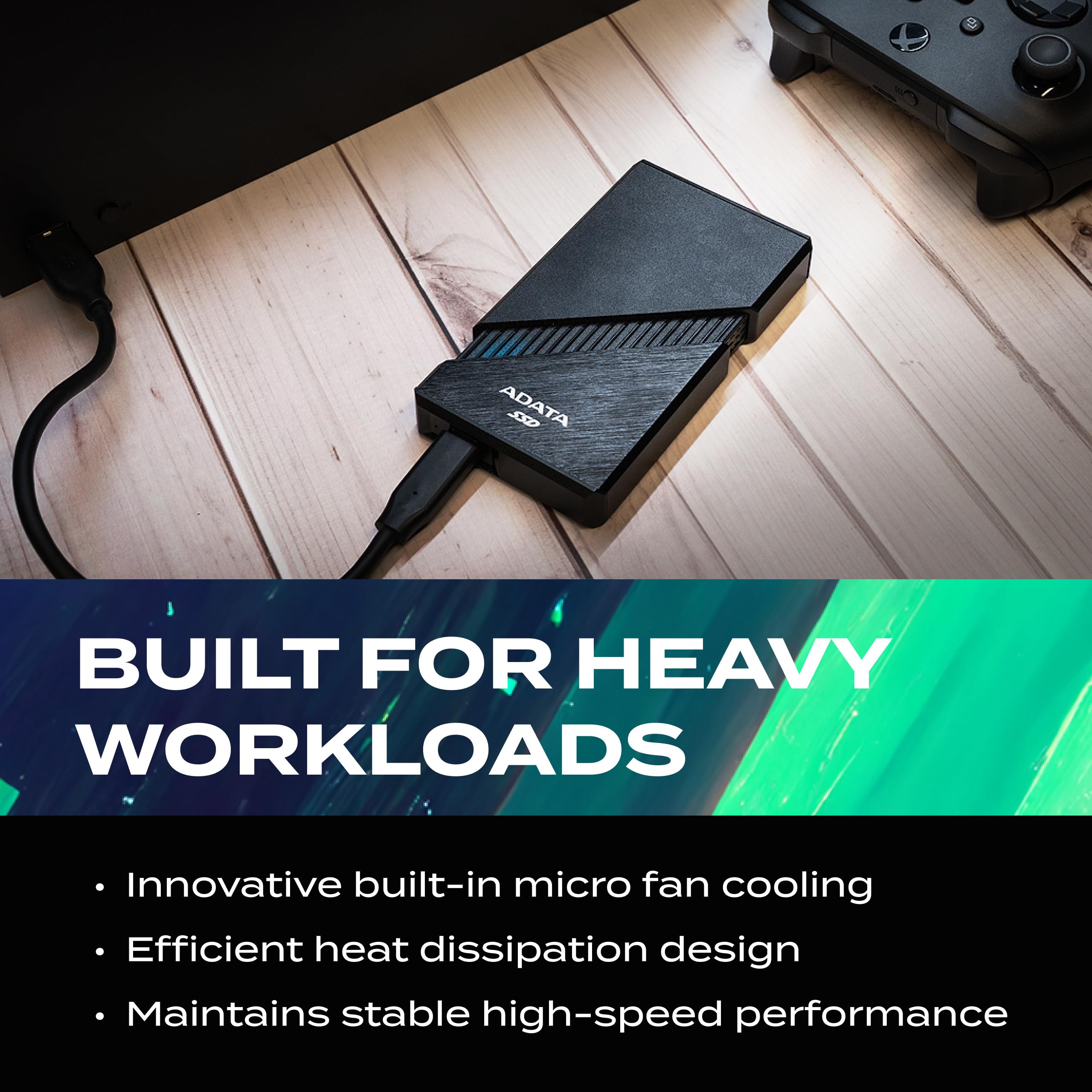 ADATA SE920, disque SSD portable, 2 To