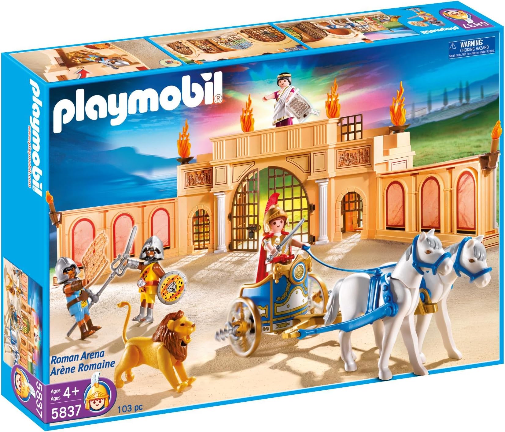 Playmobil-5837-Arène Romaine
