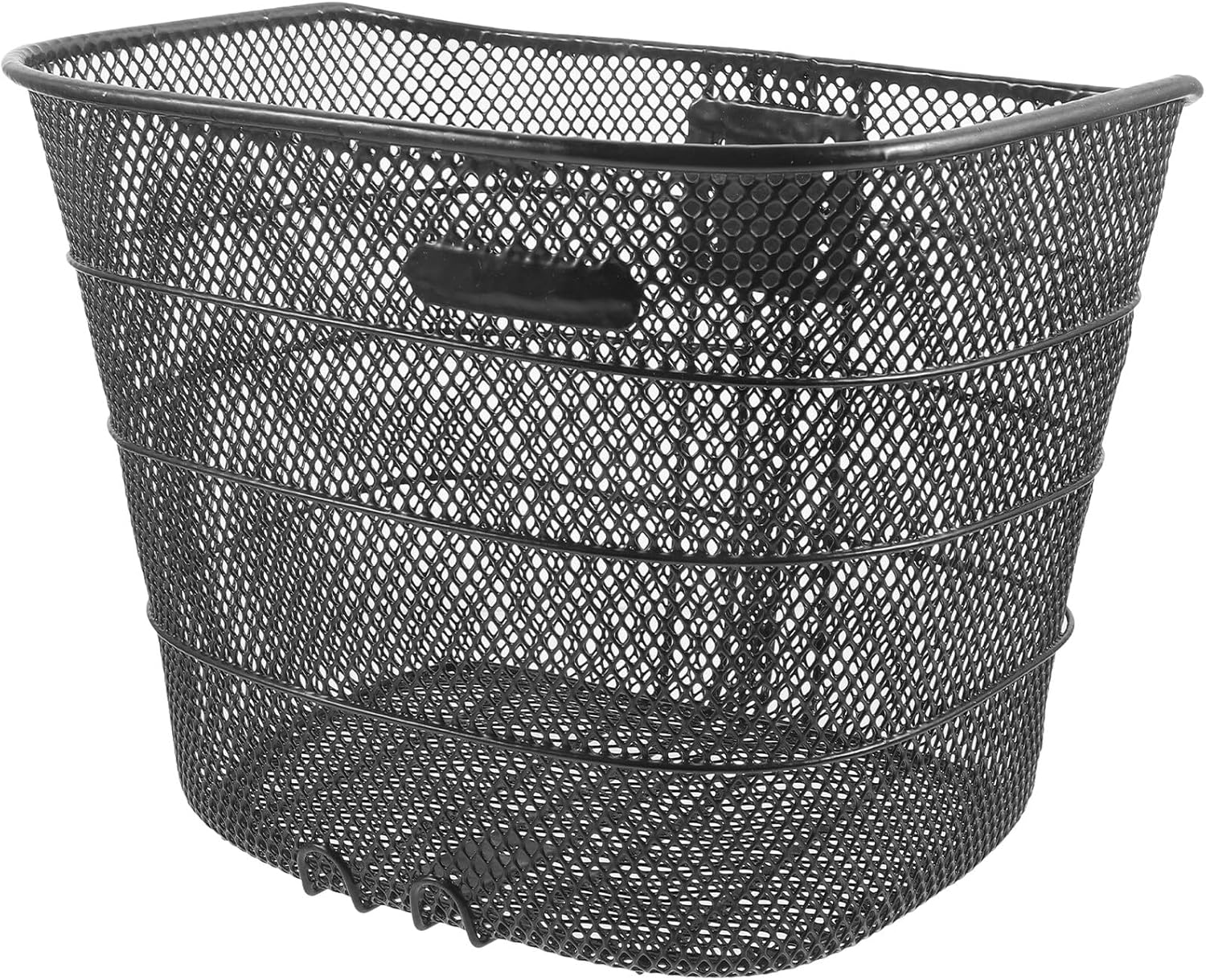 UPKOCH Heavy Duty Metal Wire Bike Basket Front Handlebar Attachment Large Capacity Cycling Basket for Vegetables and Bags Easy Installation Compatible with Bicycles