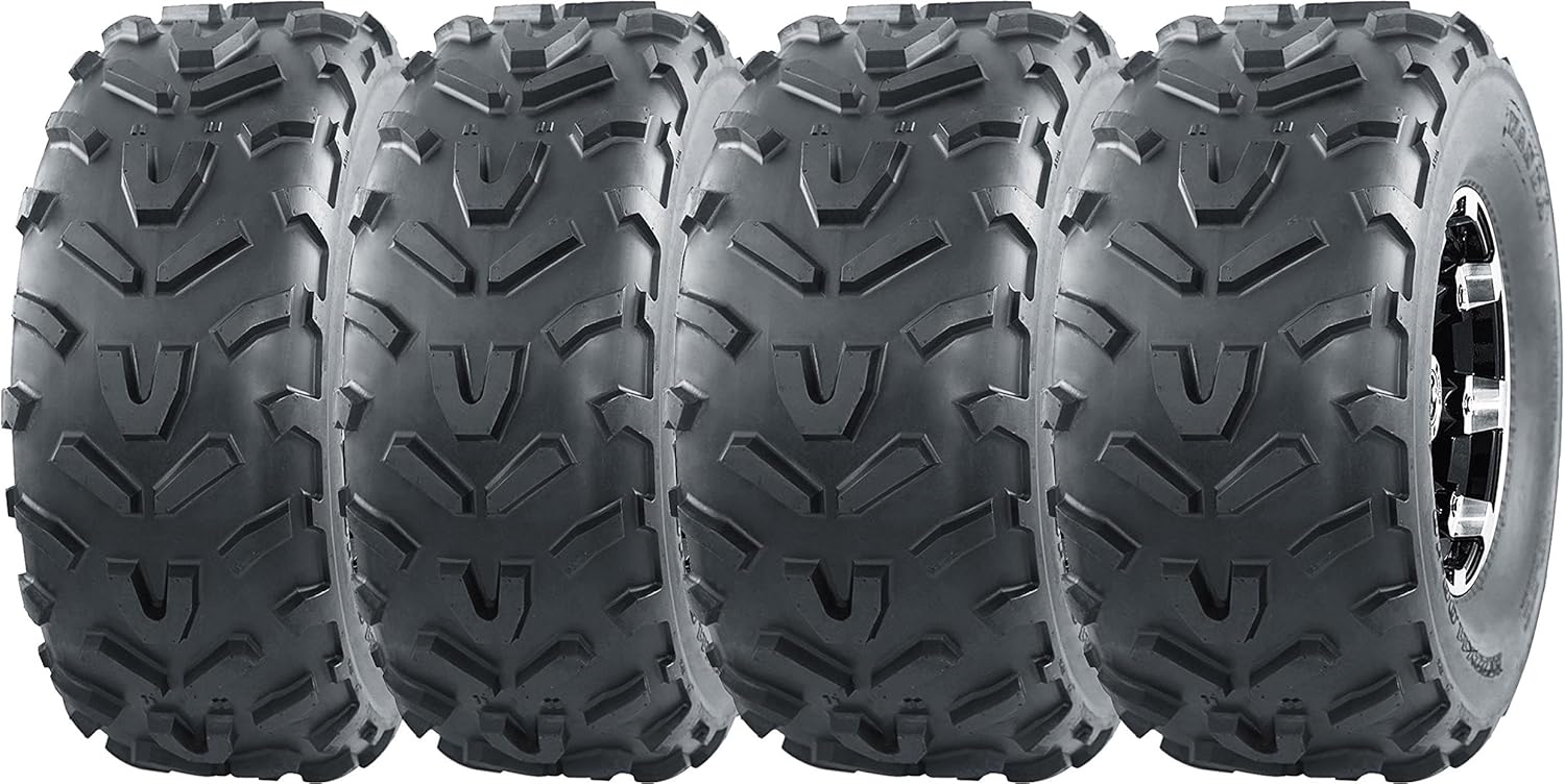 WANDA Set 4 ATV Tires 22x9-10 22x9x10 Front & 22x11-10 22x11x10 Rear Pathfinder