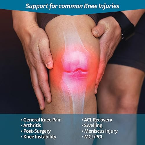 Miniatura 8 de Medi - Rodillera de punto sin costuras con banda