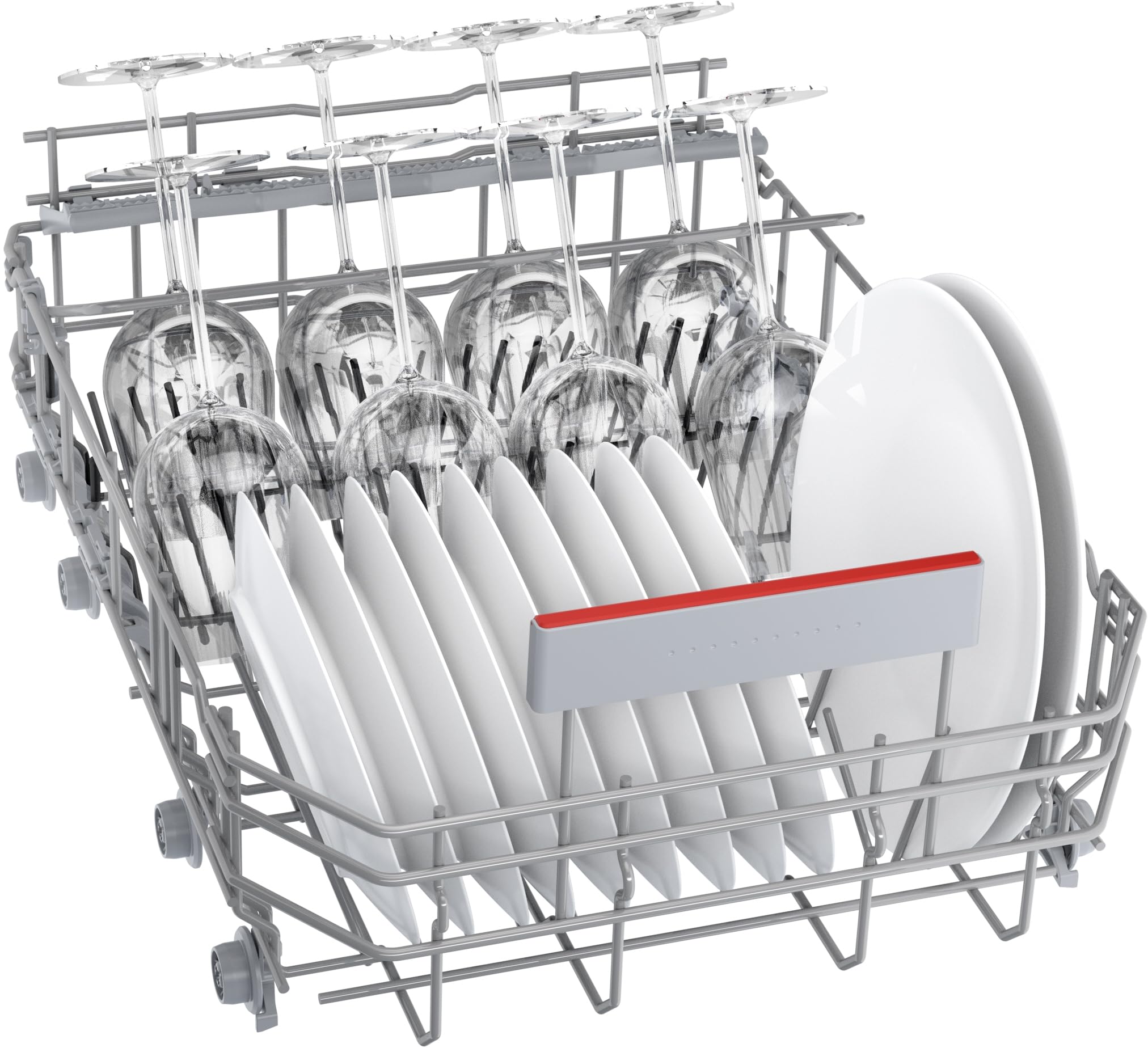 Serie 4 Einbau-Spülmaschine mit Spülband 45 cm Stahl gebürstet SPI4HMS13E
