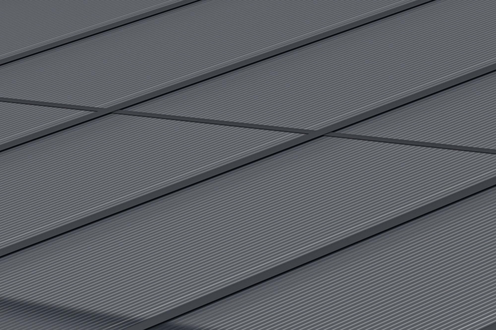 Cazeboo Carport/Pérgola Adosada 9m² KLEO 3x3m Aluminio Gris
