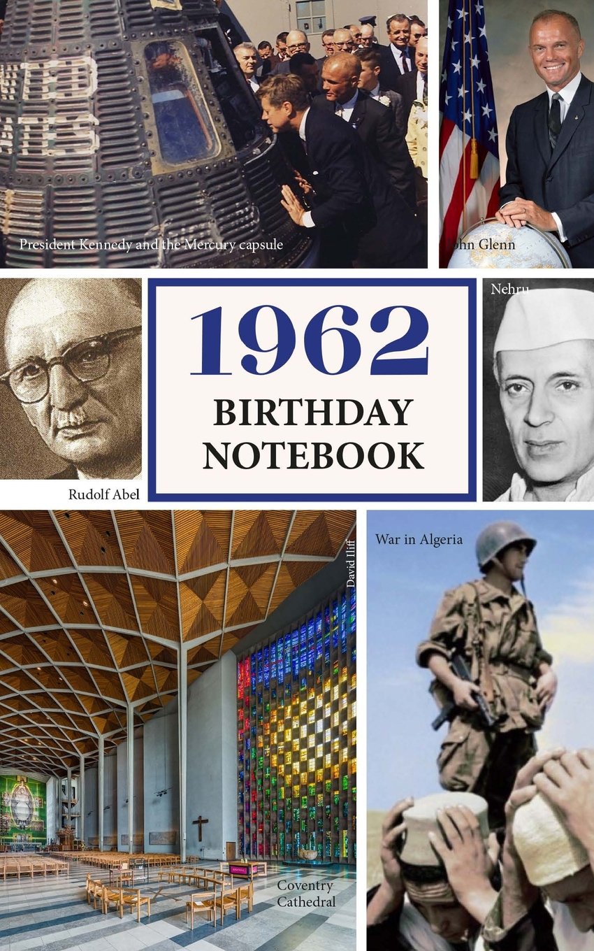 1962 Birthday Notebook: a great alternative to a birthday card