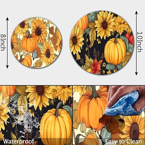 Miniatura 4 de Juego de 4 fundas para quemadores de estufas artísticas de especias y aromas, pimienta, cubiertas superiores para quemadores de gas, estufa