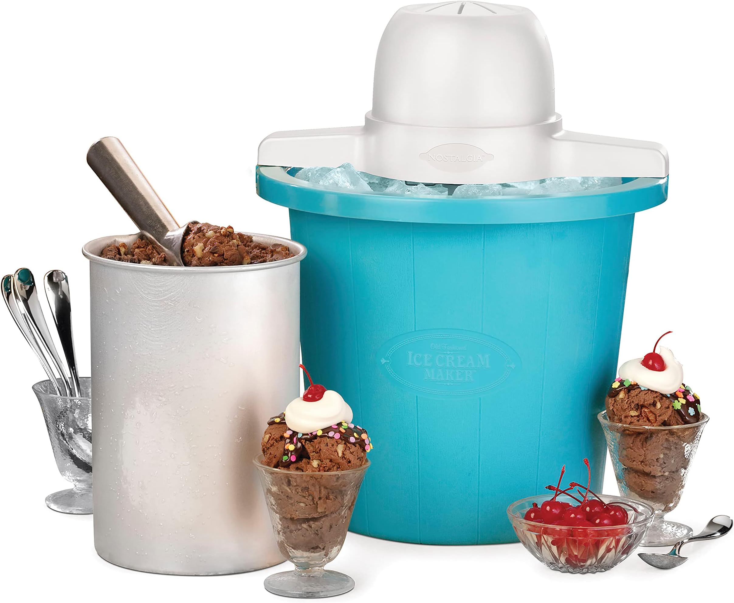 Donvier 1Quart Ice Cream Maker Ice Cream Scoops Home