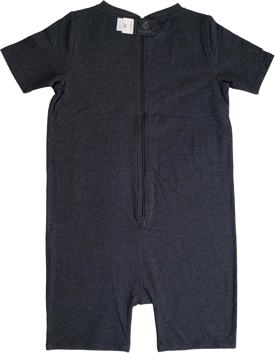 Snugabye Kids Adaptive, Anti-Strip Back-Zip Lightweight Romper Made With 100% Organic Cotton | Designed for Special Needs - Image 2