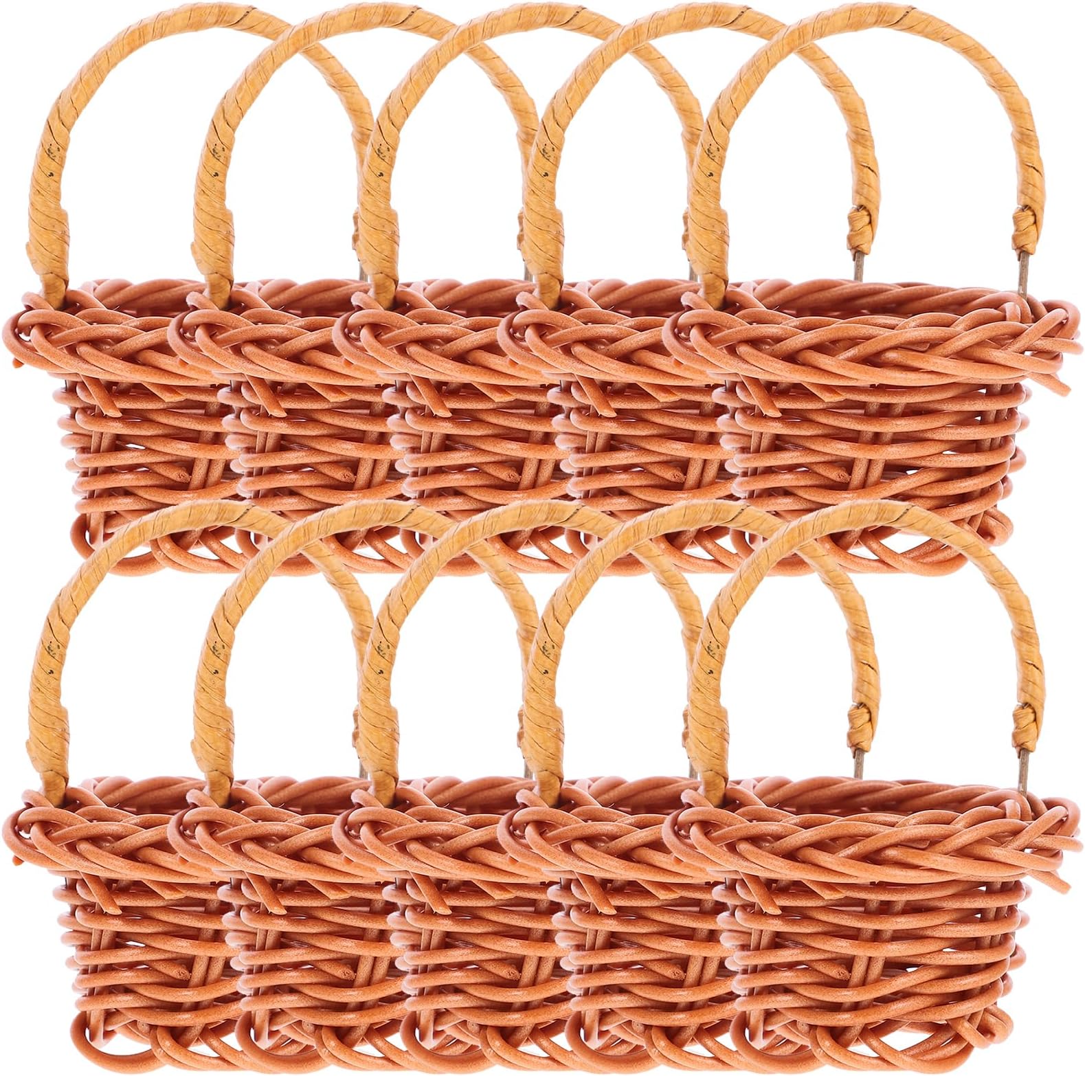 Amazon.com: Bright Creations 24 Pack Small Woven Basket Set, 3.1x1.2 ...
