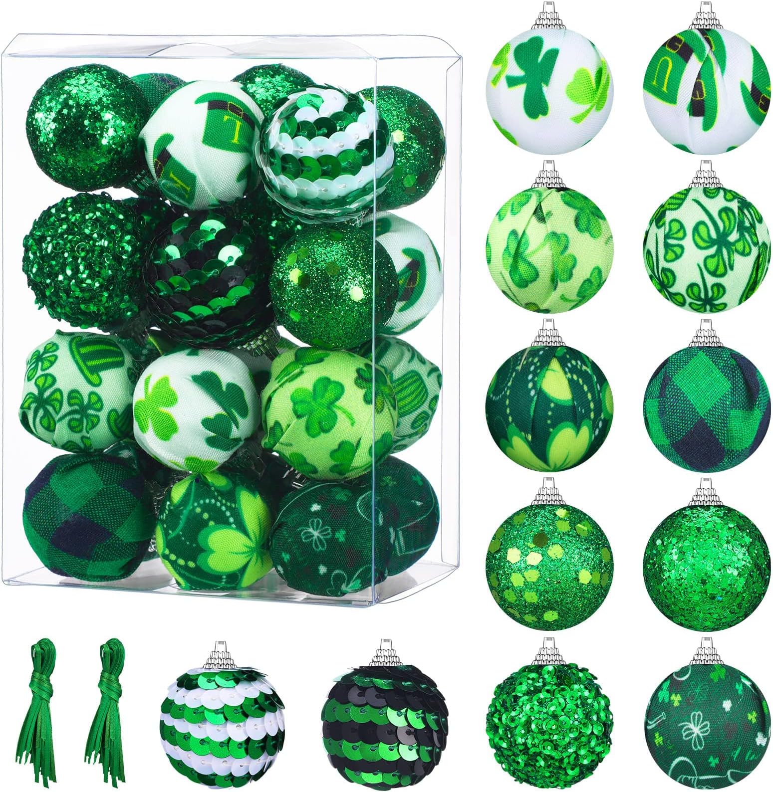 200 Pcs St. Patrick's Day Wood Buttons - Shamrock Shaped Buttons For Crafts, Sewing, Scrapbooking - View #5