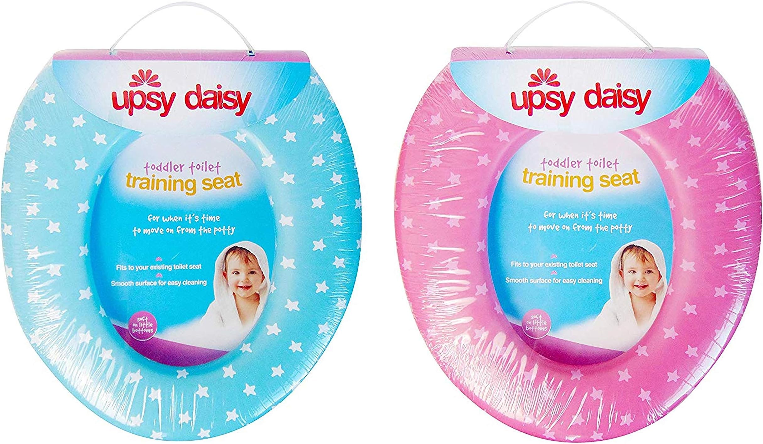 Potty Training Toilet Seat | Toilet Training Seats for Toddlers | Comfortable Padded Design (Pink)