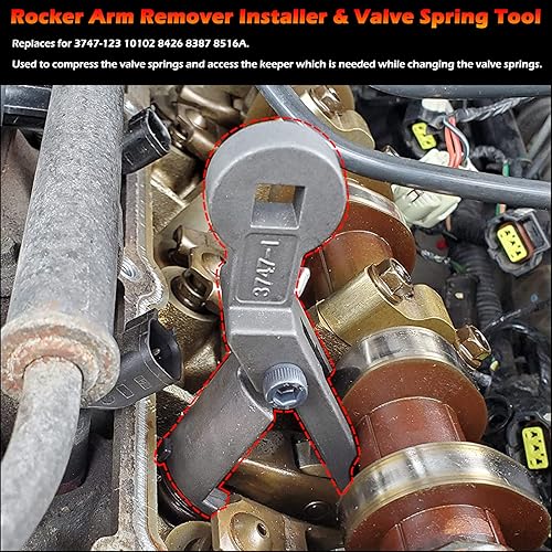 Miniatura 3 de Bonbo Instalador de removedor de brazo basculante y compresor de resorte de válvula perfecto para motores Chrysler Dodge Jeep 3.7L 4.7L, similar a