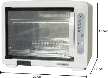 SPT SD-1533 Stainless Interior Dish Dryer, Ivory
