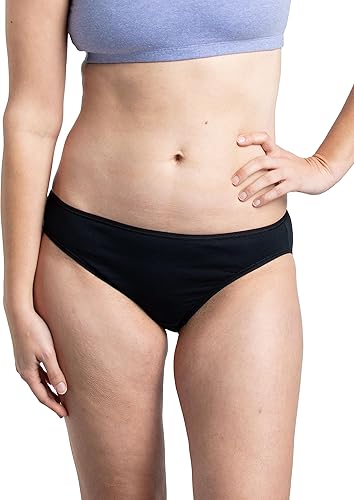 Miniatura 2 de Fruit of the Loom Eversoft - Calzones de algodón para mujer, sin etiquetas, transpirables