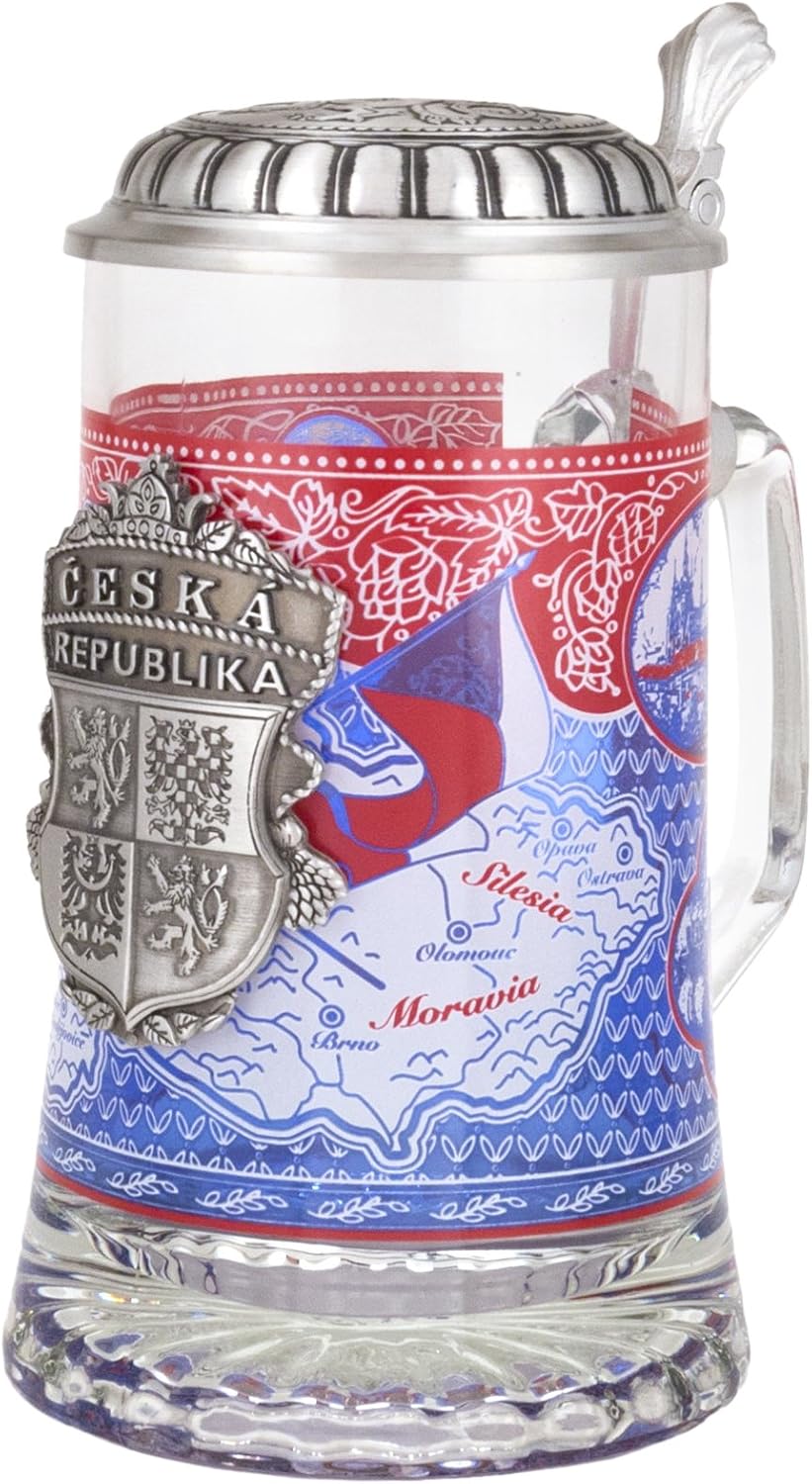 M. CORNELL IMPORTERS INC. 5960 Czech Heritage Stein with Medallion