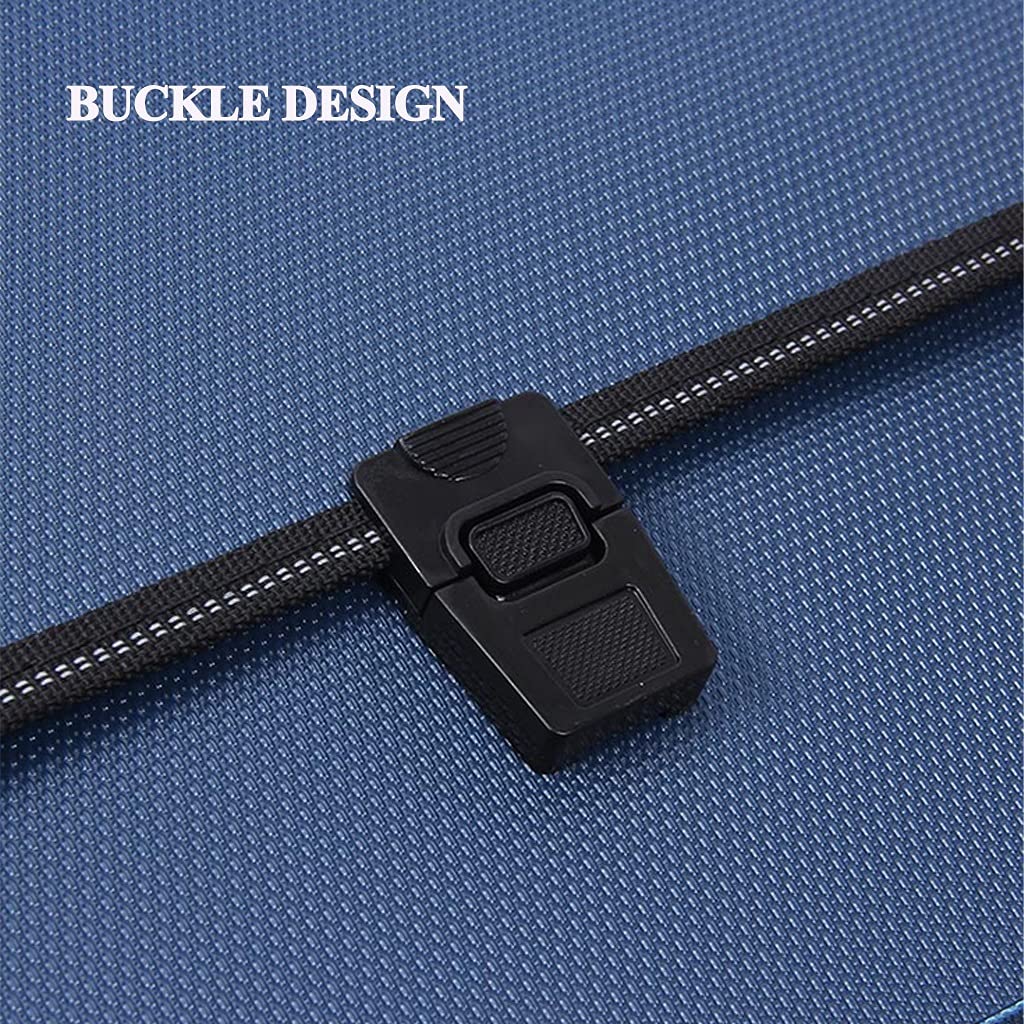 Busta per documenti, Portadocumenti con cerniera, borsa portadocumenti ampio spazio, cartella organizer for documenti(Black)