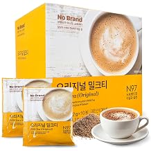 COELO Original Milk Tea 22gx 10 Stick Total 7.7oz | Sweet Tea Black Tea Milk Powder Pack | Korean-Style Classic Milk Tea Rich Flavor Easy-Cut | Camping Office Pantry Party Home Cafe Individual Packet