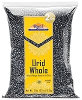 Vista 1 de Rani Urid/Urad Whole Black (frijoles mate con piel), lentejas indias de 32 onzas (2 libras) 32.03 oz ~ Todo natural, apto para gluten, sin OMG