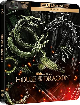 House of The Dragon-Saison 2 [4K Ultra HD-Édition SteelBook limitée]