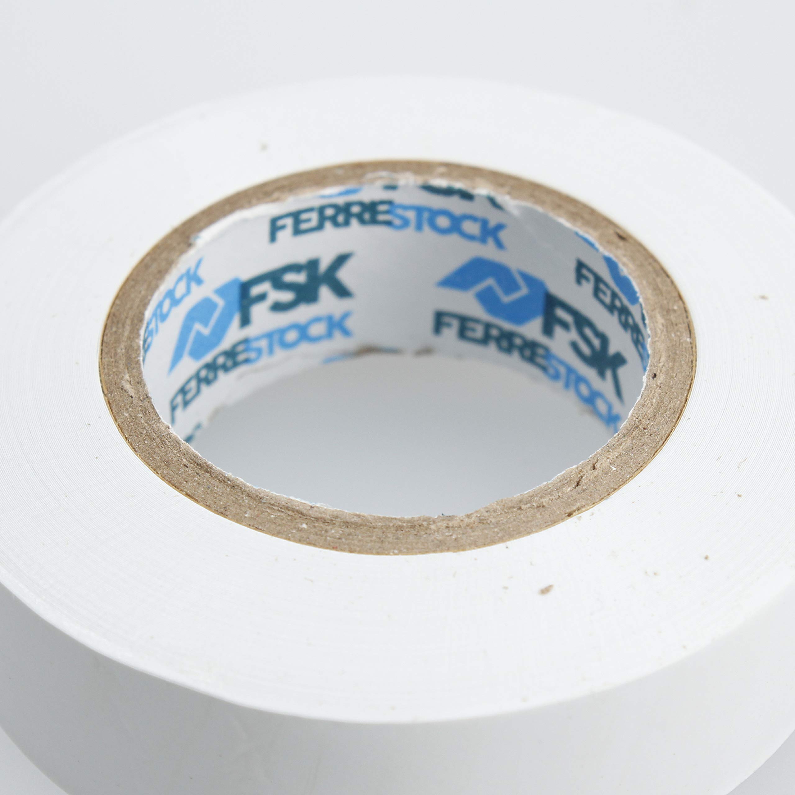 Ferrestock Fsktpv001 Taśmy Izolacyjne, Biały, 19 mm x 20 m