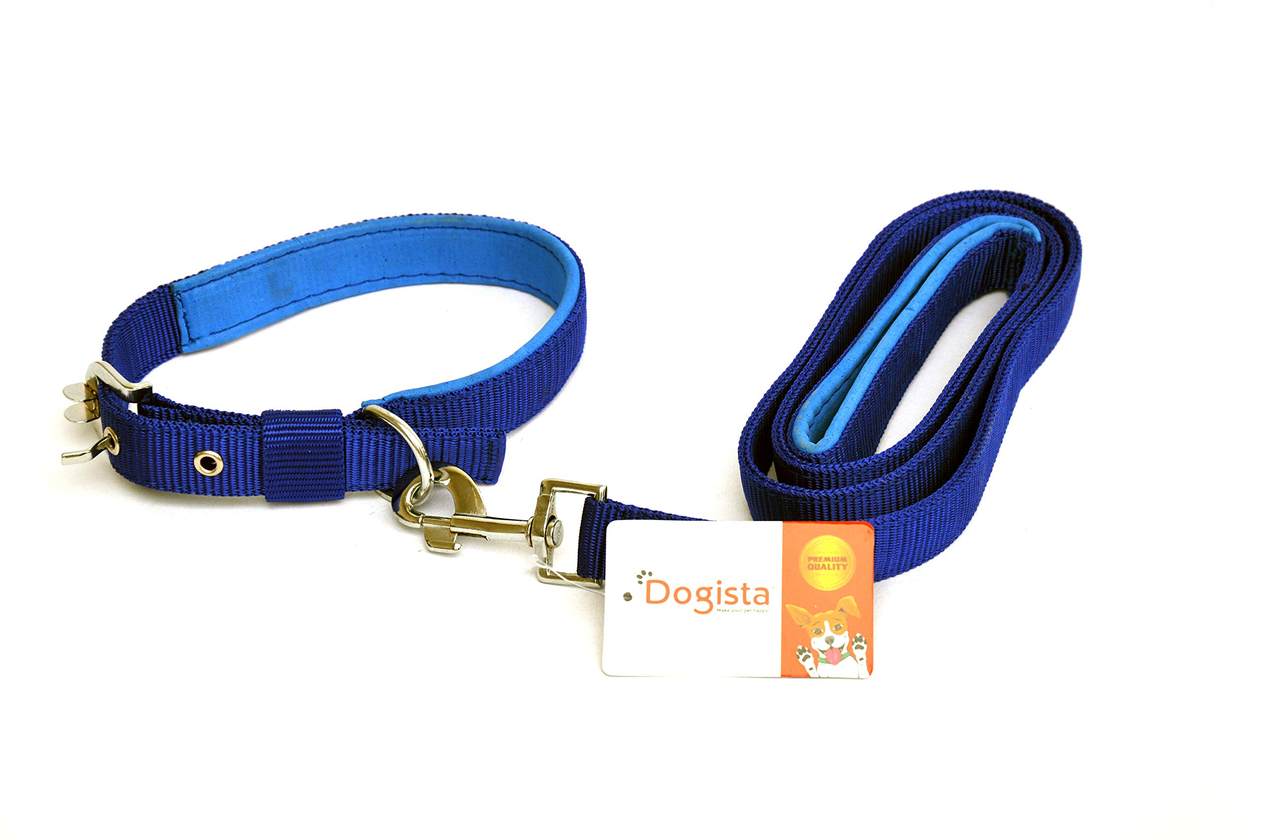 Dogista pet products Padded Leash Collar Set 1 (Color May Vary) Medium (B0846KGGT5) Amazon Price History, Amazon Price Tracker