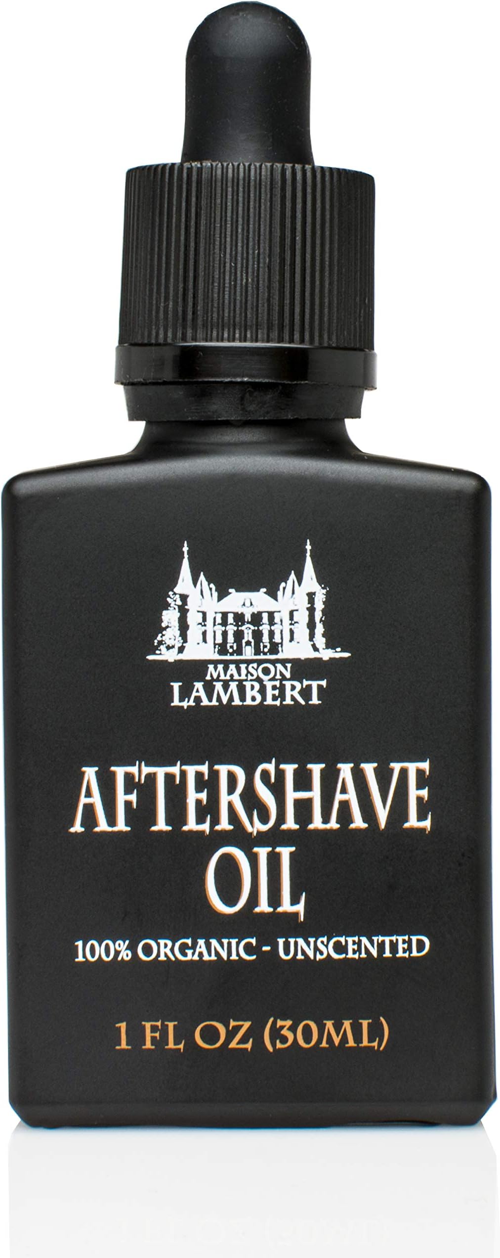 Maison Lambert Aftershave oil - Made of 100% organic ingredients! The best aftershave oil for sensitive and dry skin (Unscented)