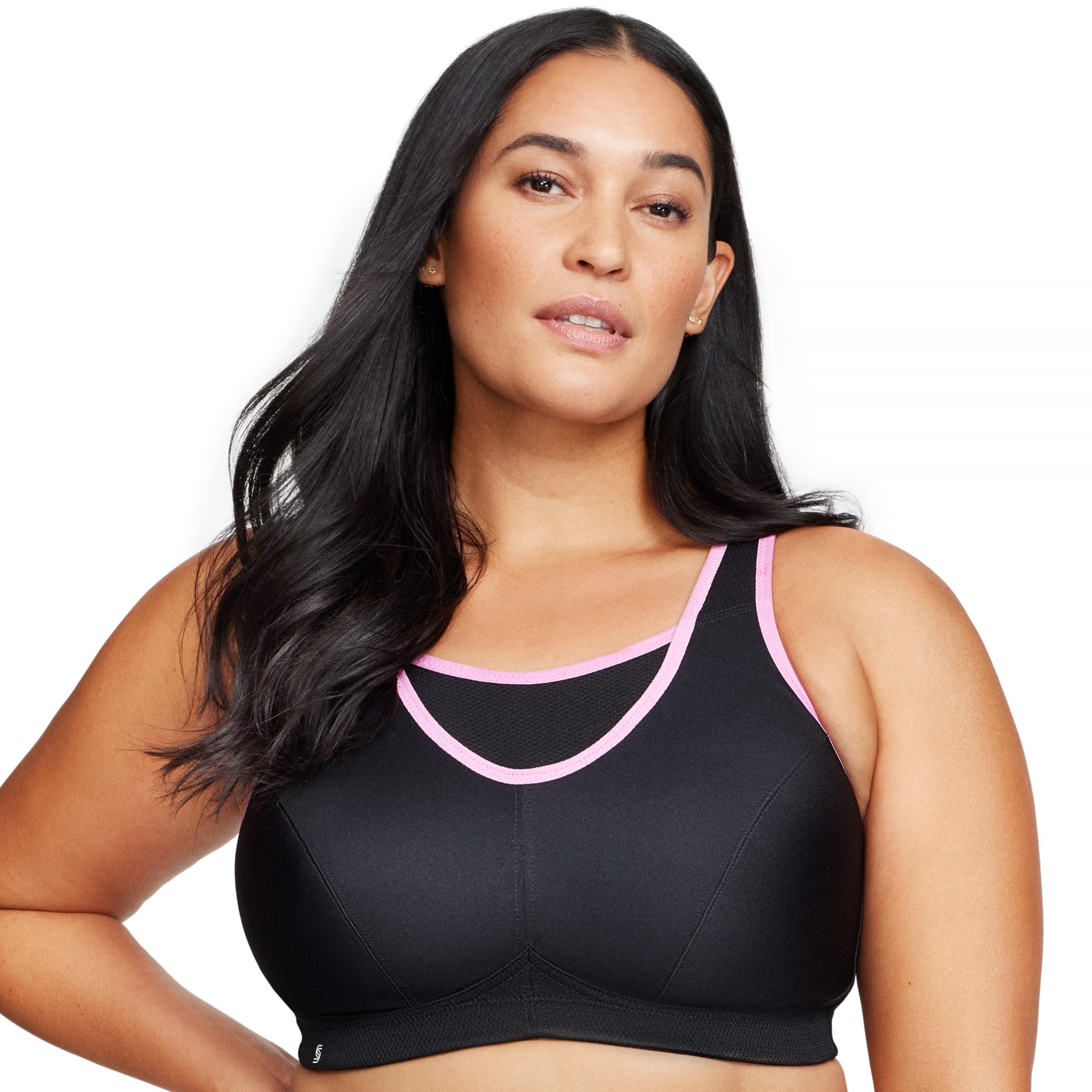 Glamorise No Bounce Full Support Sport Bra, Reggiseno Sportivo Donna