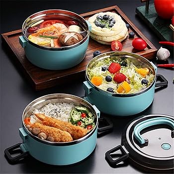 ステンレス製保温弁当箱 3段*5 ステンレス製保温弁当箱 大容量3段*5 Amazon | 保温弁当箱