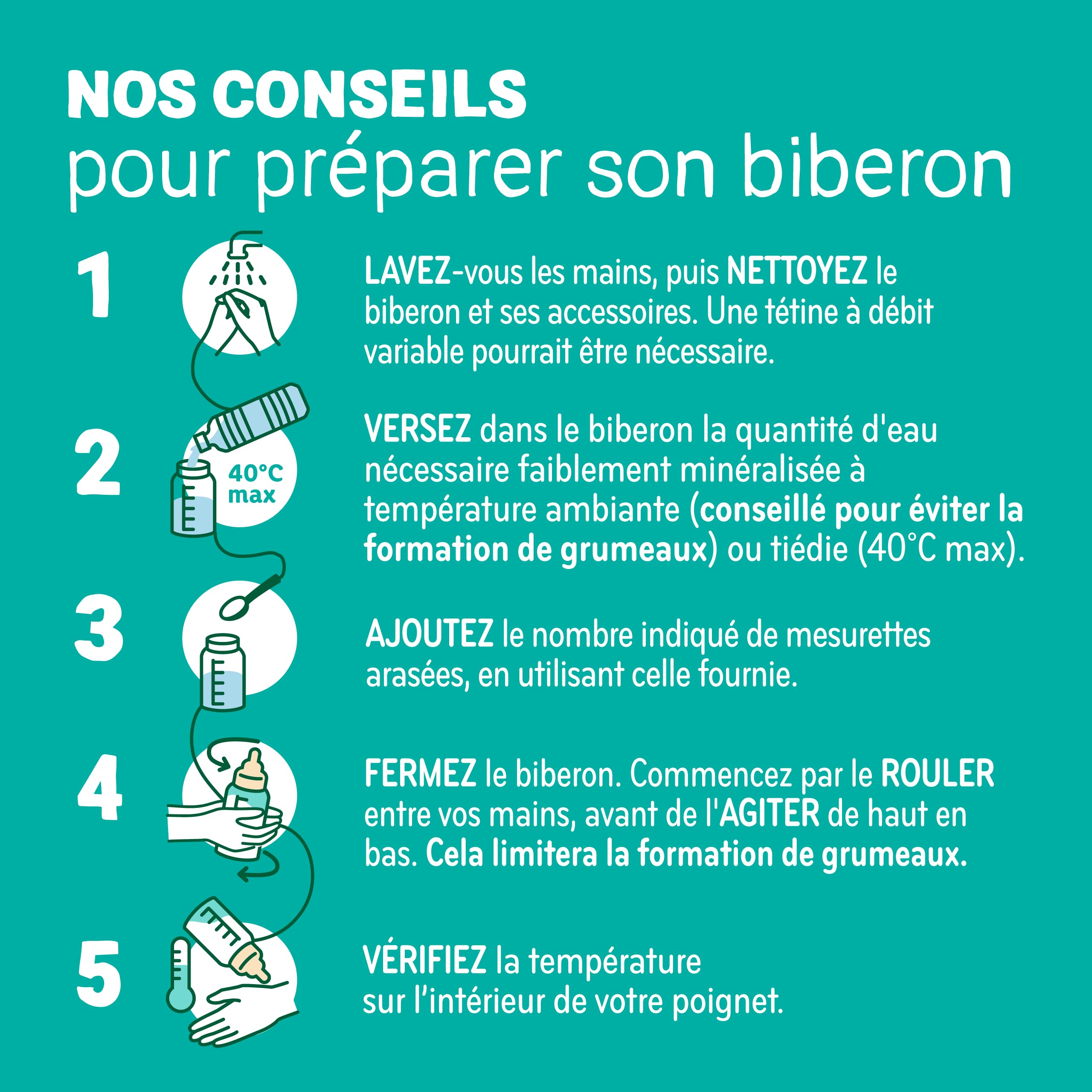 Babybio Optigest 2ème âge dès 6 mois 800g (Lot de 4)