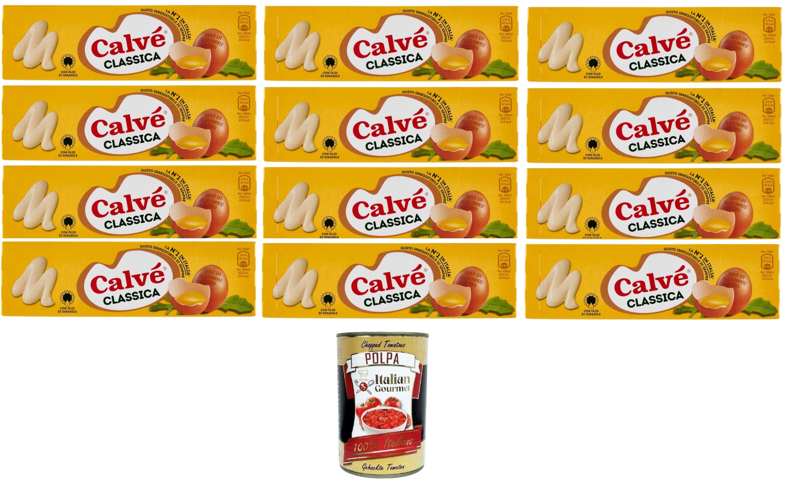 Italian Gourmet Calvé Mayonnaise Classique sauce Mayo