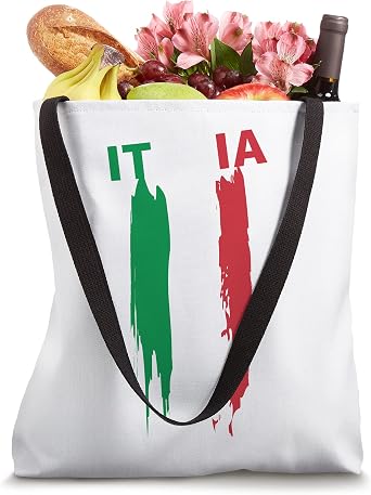 Flag Italia Tote Bag