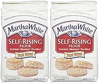 Vista 1 de Martha White Harina blanqueada autoelevante, 80 onzas, paquete de 2