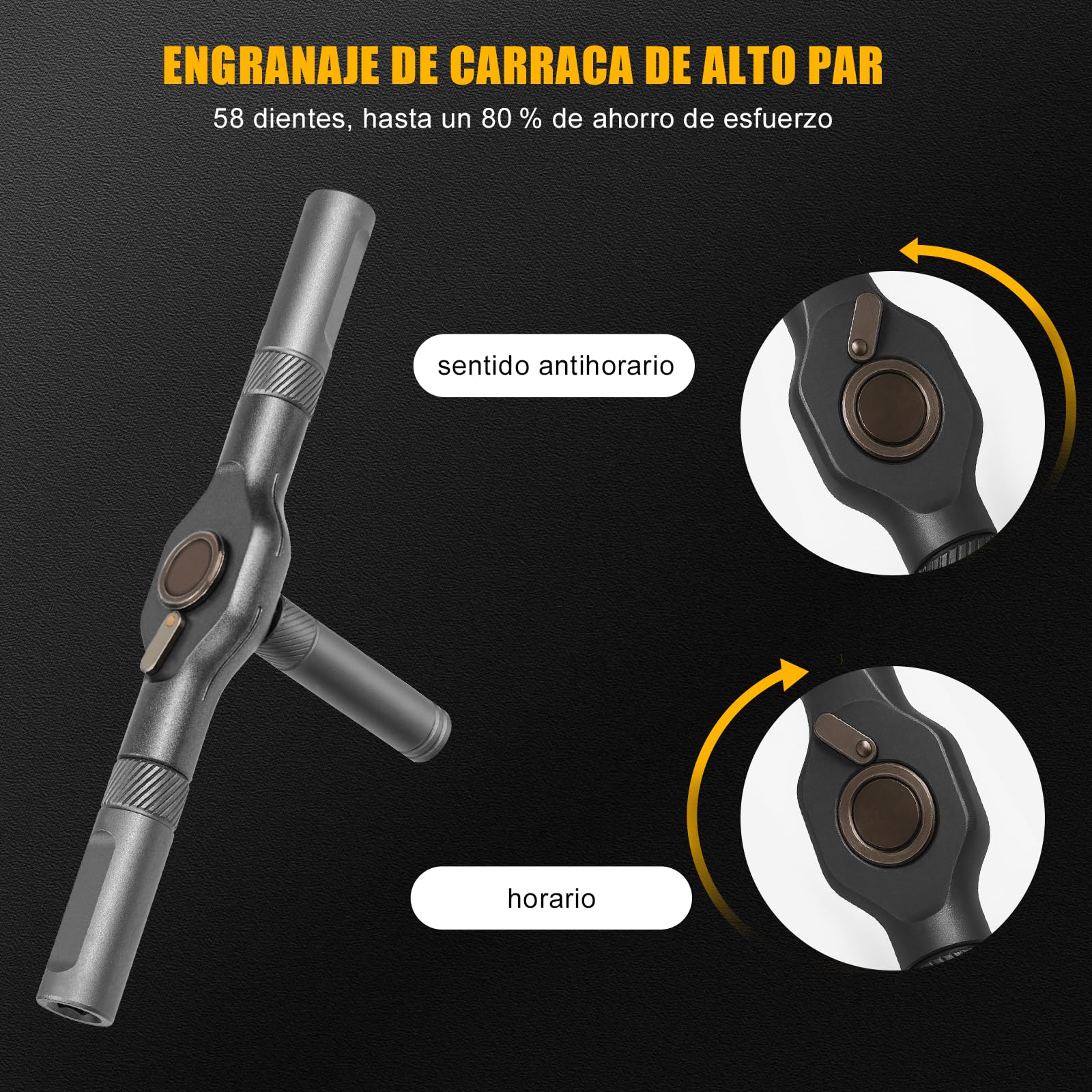 HYCHIKA 24 in 1 Ratchet Screwdriver Set - Image 3