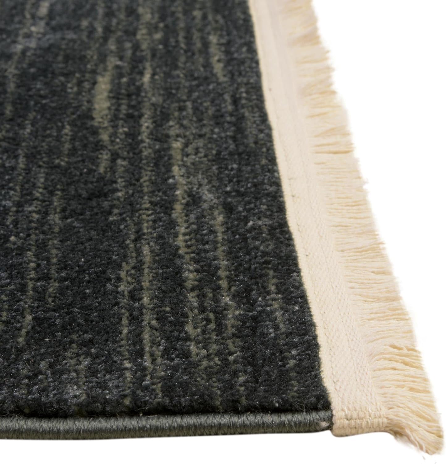 Rugs.com Kashkuli Gabbeh Collection Rug – 2' 7 x 20' Runner Blue Medium Rug Perfect for Hallways, Entryways