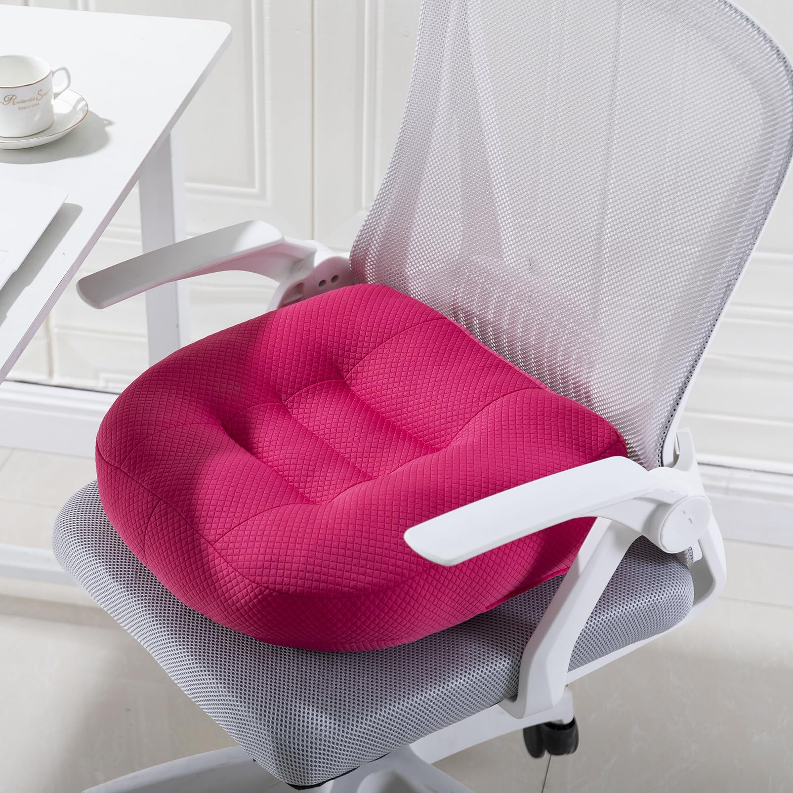 Cuscino per sedile/rialzo auto, cuscino per sedia/sgabello 40x40 da ufficio, cuscino ergonomico ortopedico per tavolo da pranzo, sedie da ufficio/sgabello/sedia a rotelle/sedie da giardino/divano