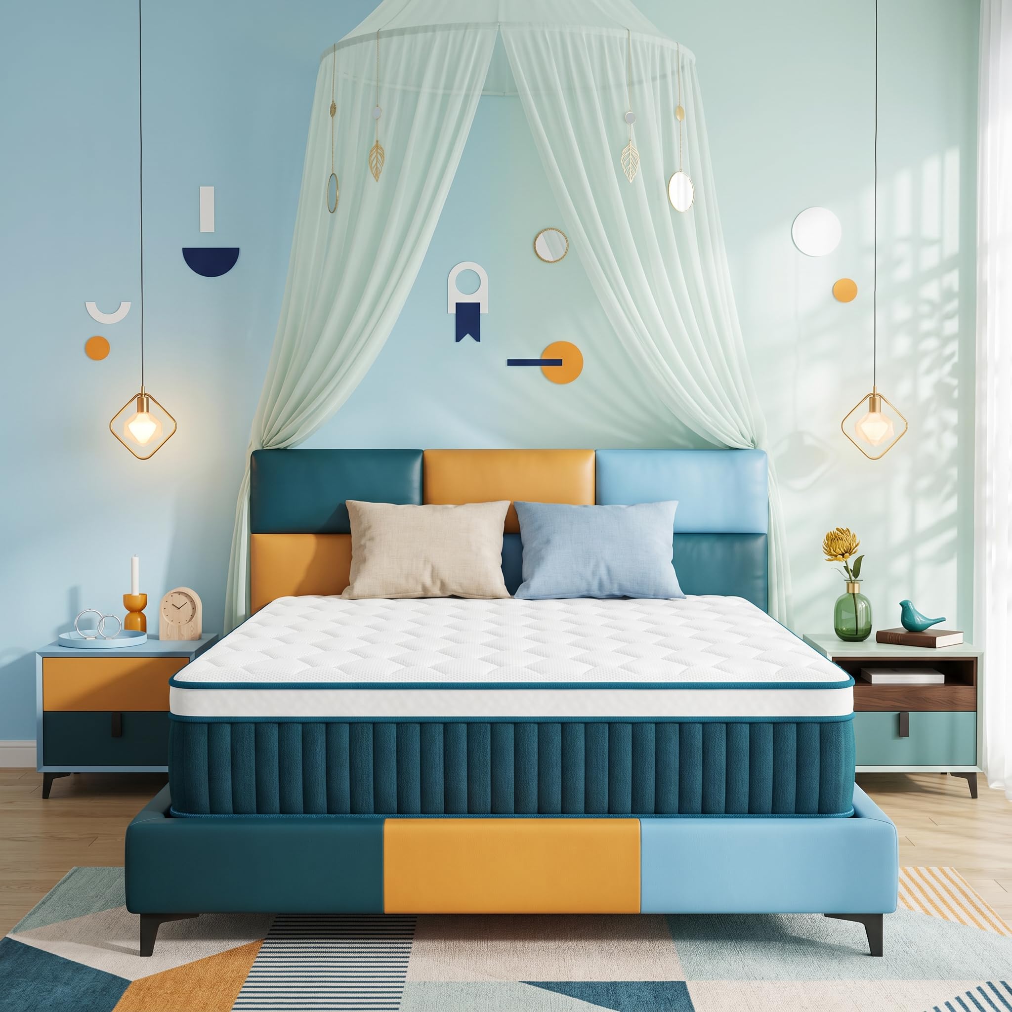 inight Full Size Mattress 12 Inch Hybrid