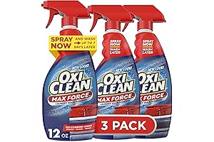 Max Force Laundry Stain Remover Spray: Eliminate Stains Instantly