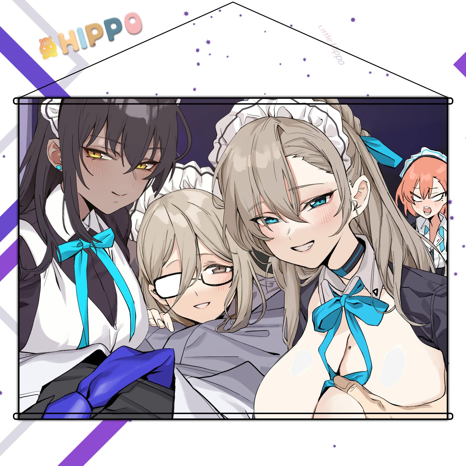 Amazon.co.jp: HIPPO タペストリー ブルーアーカイブ Blue