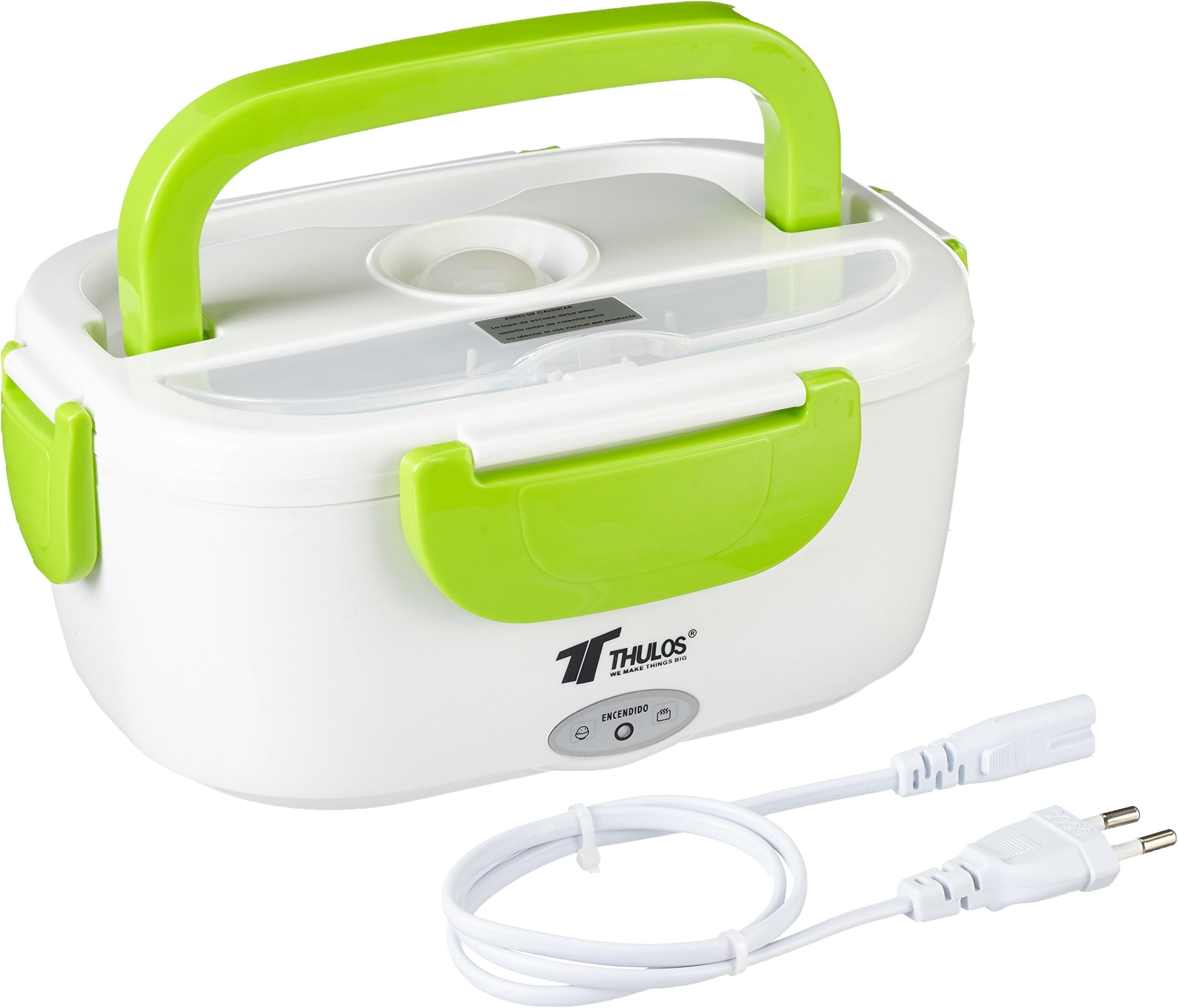 Thulos - Electric heated lunch box - 1l.elb105 model , Assorted colours