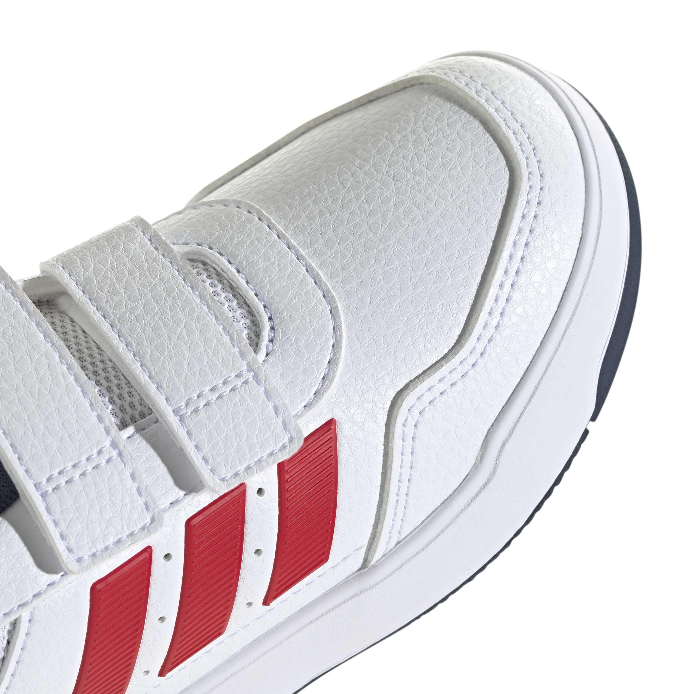 adidas Uniseks - dzieci Tensaur Sport 3.0 Hook And Loop Kids Shoes, ftwr white/collegiate red/collegiate navy, 29 EU