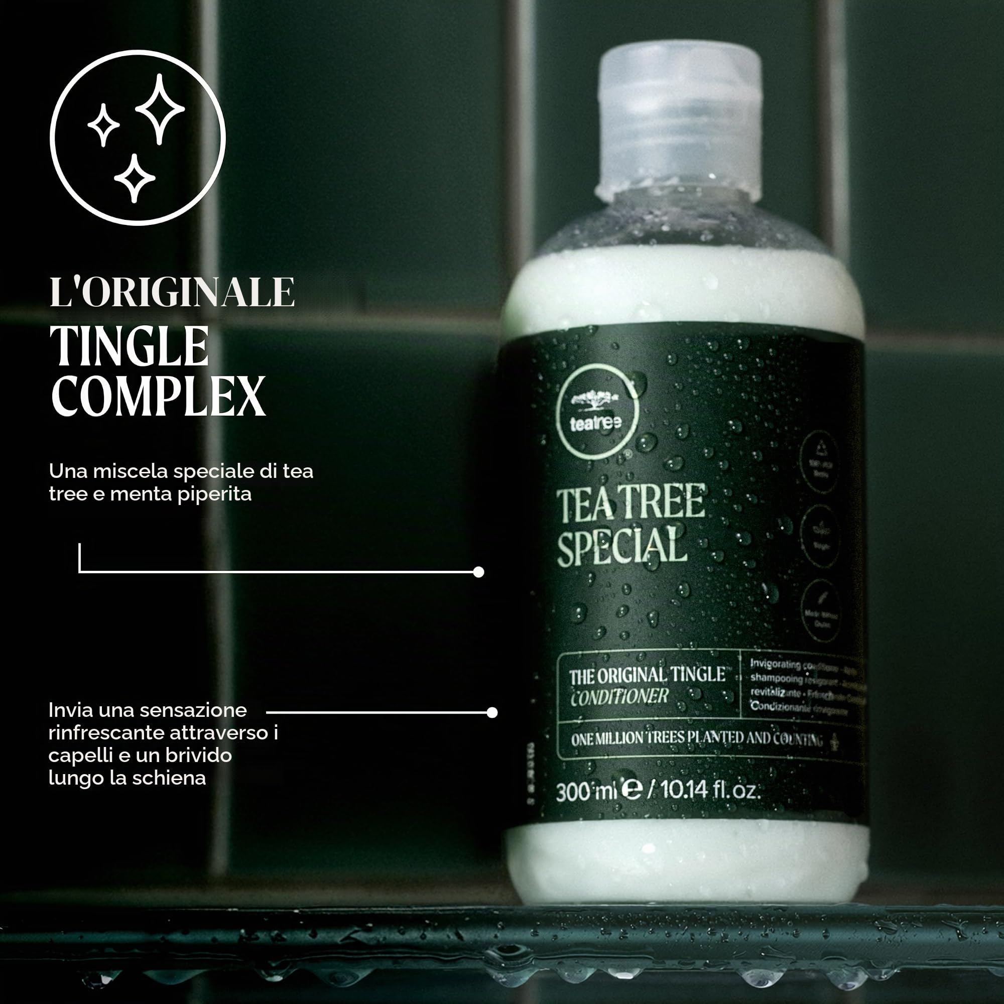 Tea Tree Special Conditioner, districante, rinfrescante e rinvigorente, per tutti i tipi di capelli - 1000 ml