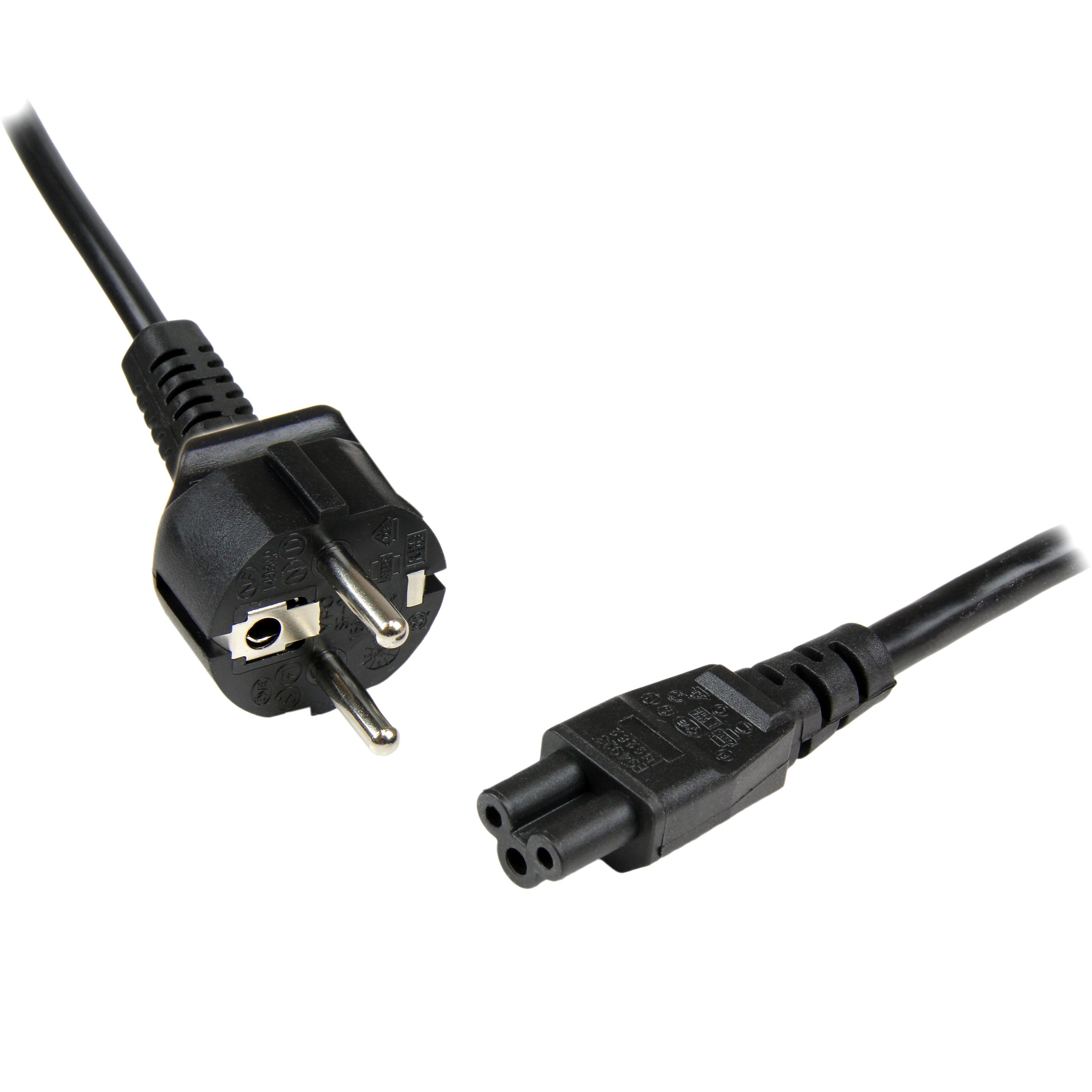 ACT Câble d'alimentation C7-1,49 m - Câble d'alimentation Euro C7 - Type C - Fiche européenne vers Prise C7 - pour Petits appareils PS4/PS5, TV, imprimante - AC3300