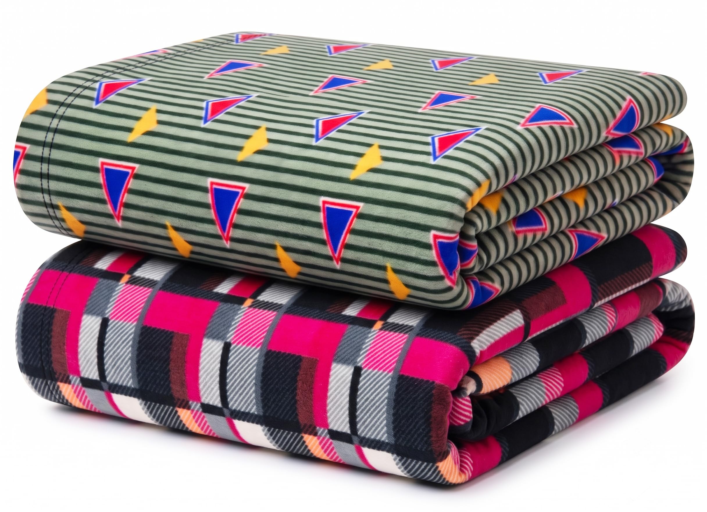 VAS Collections® All Season Multipurpose Polar Single Bed Printed Assorted Multicolor Lightweight Blanket (Set of 6, 225 X 152 CM, Fleece, Breathable) — Amazon image 10