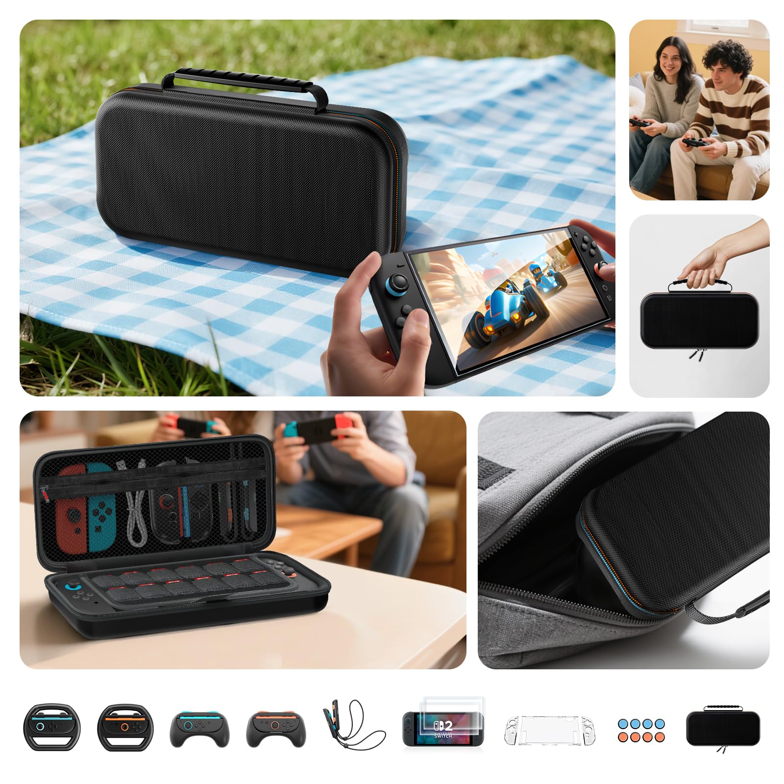 Amazon.com: Switch 2 Accessories Bundle for Nintendo Switch 2