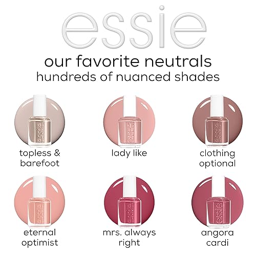 Miniatura 4 de Esmalte de uñas Essie, neutrales, grises y marrones