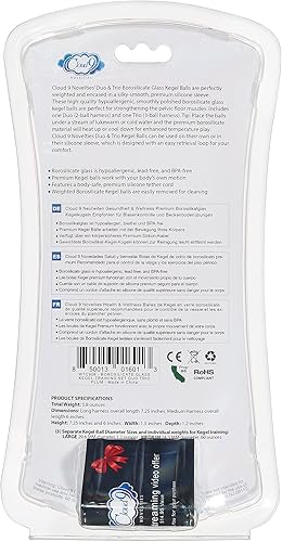 Miniatura 4 de Cloud 9 Health & Wellness BOROILICATE KEGEL Training Set - Ciruela